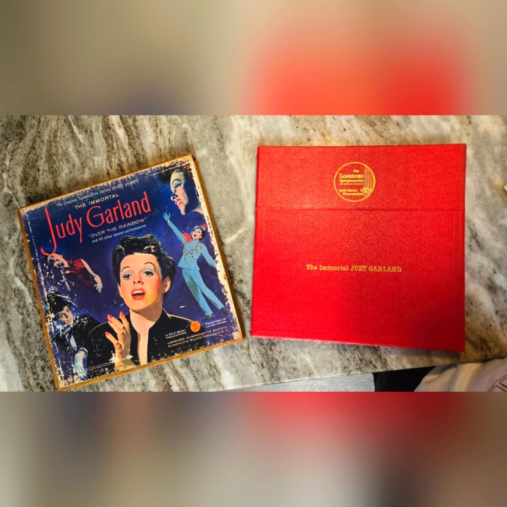 5 set antique vinyl album set THE Immortal Judy Garland